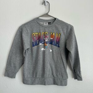 Space Jam Kids Gray Sweatshirt